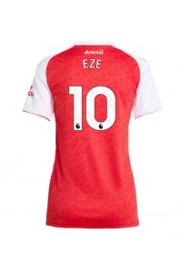 Arsenal Eberechi Eze #10 Jalkapallovaatteet Naisten Kotipaita 2025-26 Lyhythihainen